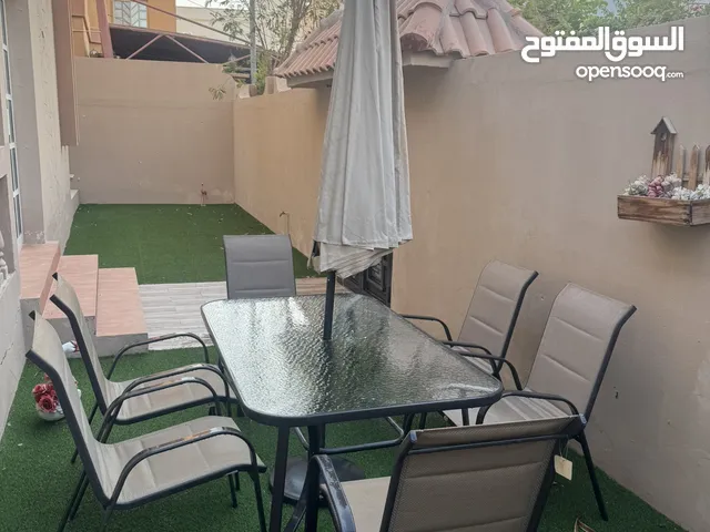 طوالة خارجيه فاخره مع 6 كراسي