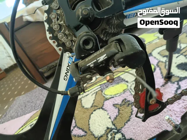 بسكليت استعمال شهر بحاله جيده له غيارات 12 او كرسي جديد وبدلات نص بعض وجنزير ما شاء الله او له بقره