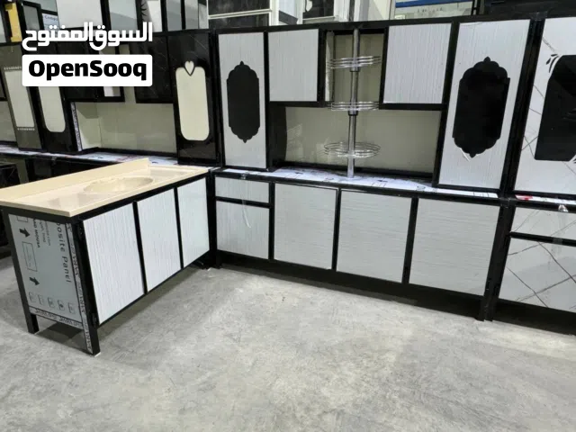 كاونتر مترين سلة مع سنك مرمر