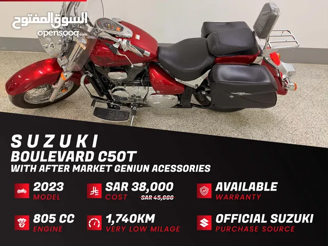 Suzuki BRAND NEW Boulevard C50T • 2023 • 805 cc • 1,740 km only