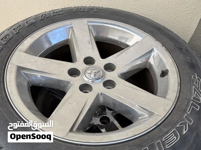 رنقات دودج رام كروم مقاس 20 بحاله ممتازه