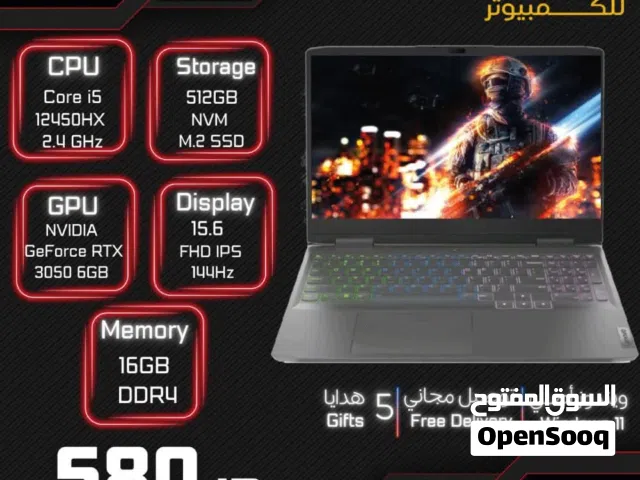 Lenovo LOQ Gaming  لابتوب rtx3050