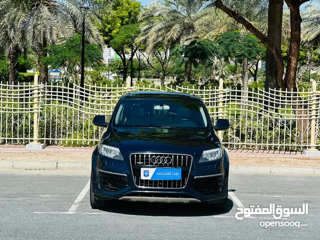 AED 1,230/MONTH  0% DOWNPAYMENT  AUDI Q7 3.0 S-LINE  SUPERCHARGED FULL OPTION  GCC