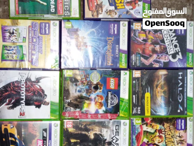 14 لعبة اكس بوكس 360 مستعملات وارد الامارات شوف الوصف و بتفهم كل اشي