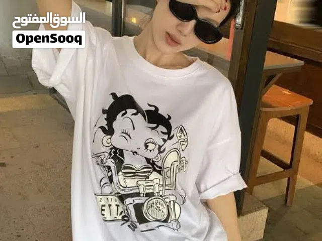 جمله تيشرتات قطنيه مقاسات كبيرة وصغيرة البيع جمله