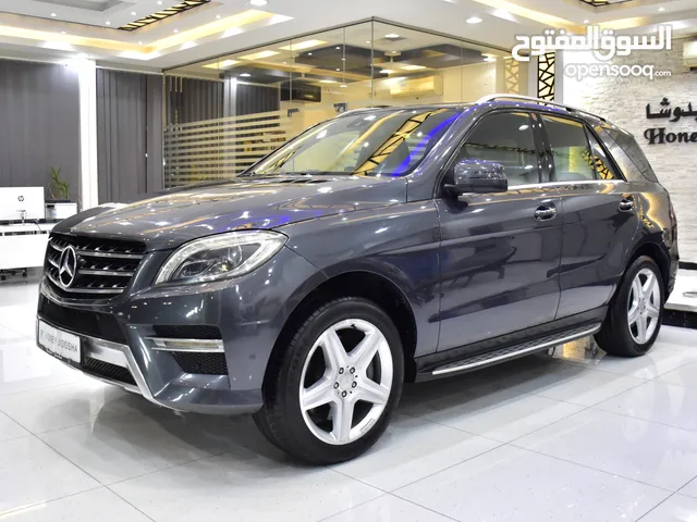 Mercedes Benz ML 350 ( 2013 Model ) in Grey Color GCC Specs