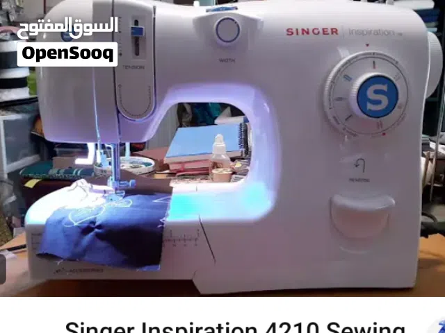 ماكينة خياطة سنجر انسبيريشين 4210 بحالة الجديد