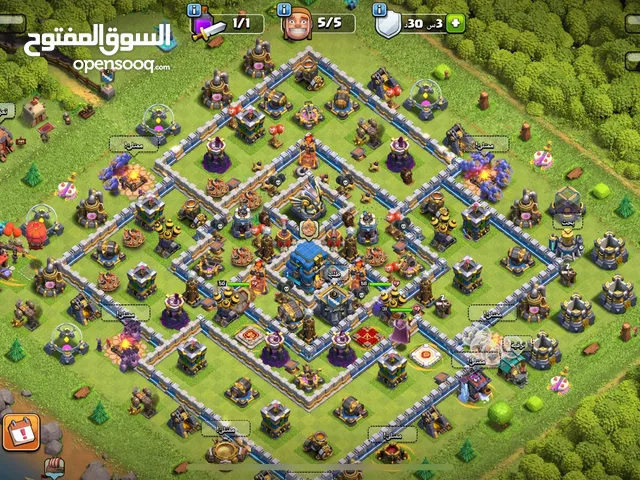 مع كلان لفل 3   TH 12 شبه ماكس