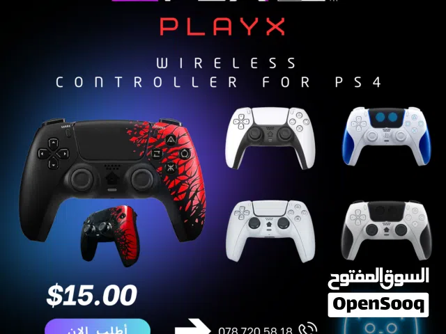 كنترولر PLAY X المميز متوفر بجميع الالوان ب افضل سعر من معرض APEX للكمبيوتر