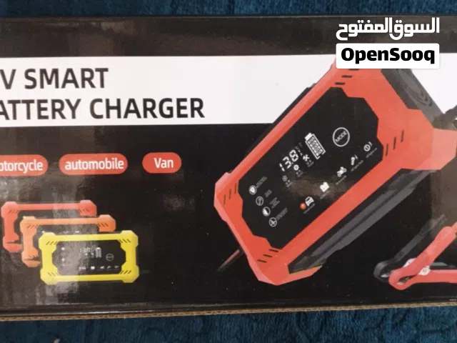 شاحن بطارية سيارة كهرباء 12 فولت 6 امبير