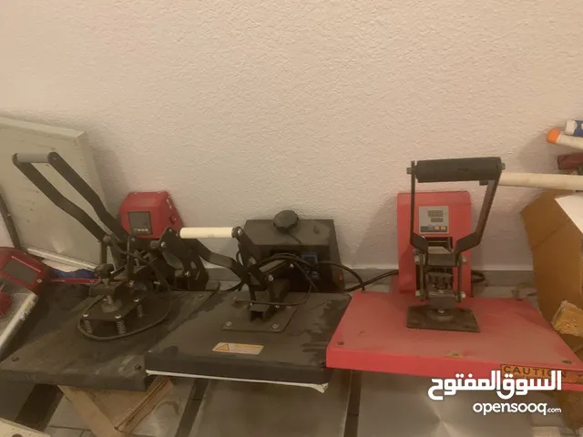 مكابس حرارية لطباعة