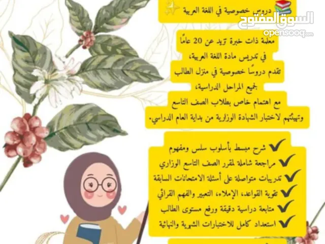 Arabic Teacher in Sana'a