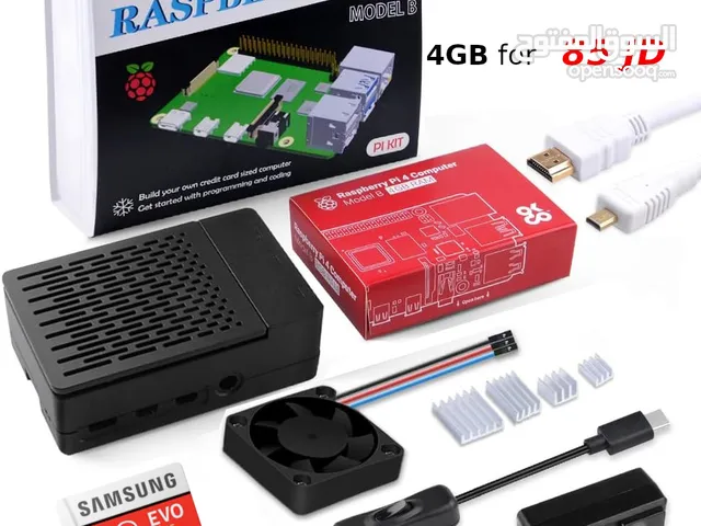 Raspberry Pi 4 (2GB & 4GB models) Starter Kit