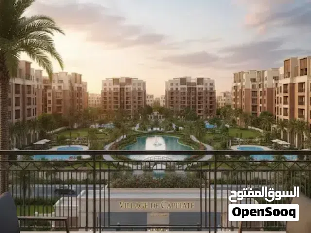 شقه للبيع في العاصمه الادرايه بخصم 50% امام النهر الاخضر بمقدم170الف