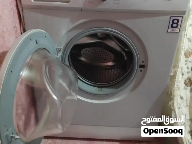غساله 8 كيلو لون سلفر