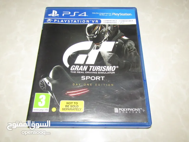 قرص لعبة gran turismo sport: day one edition