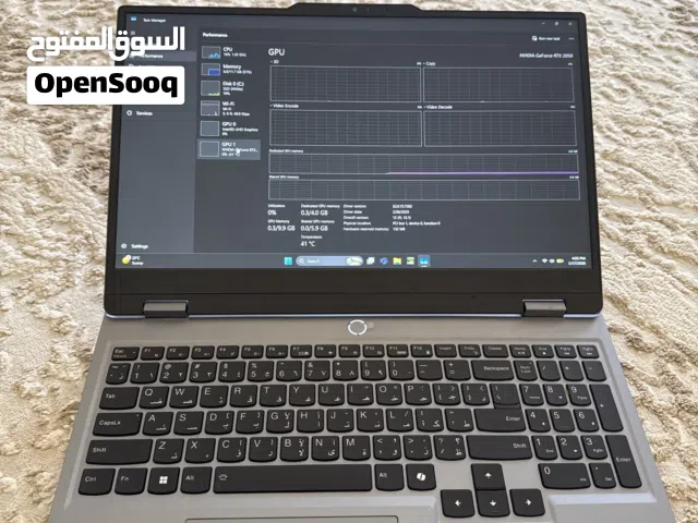 Gaming laptop  i5  Geforce nvidia 2050  12GB RAM 512GB  15.6inch screen 144hz Refresh rate FULL HD