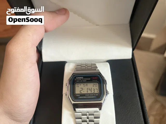 ساعات كاسيو اصلية مع بوكس الماركة