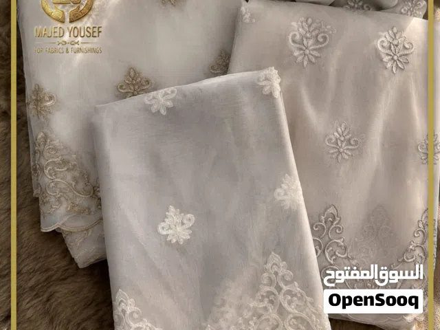 أقمشة برادي و ستائر لينن مطرز تركي  بجودة عالية تفصيل كامل حسب الطلب لعام 2026