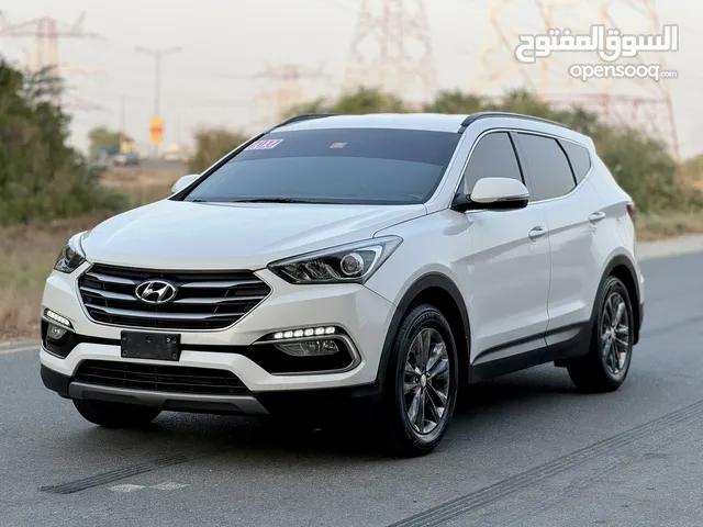 هيونداي سنتافي 2017 خليجي 7 كراسي خليجي  بدون حوادث