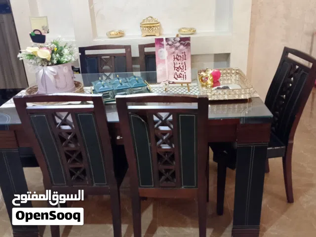 طاولة سفرة 6 كراسي