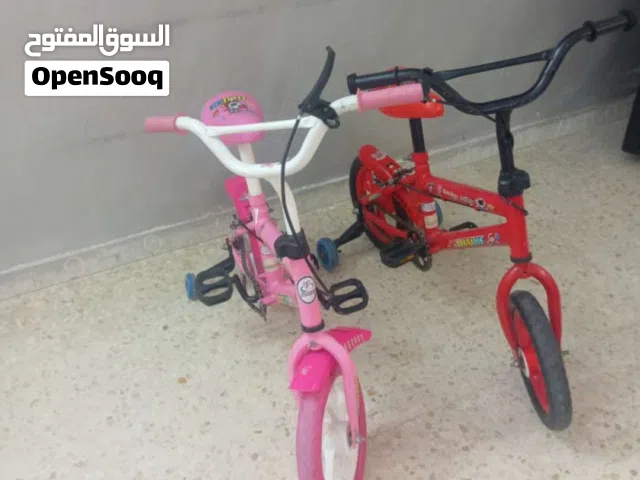 بسكليتات اطفال زهري واحمر