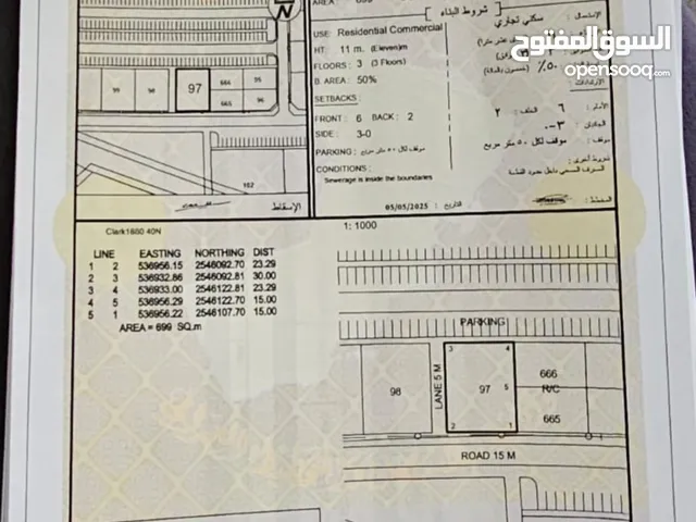 للبيع ارض سكني تجاري