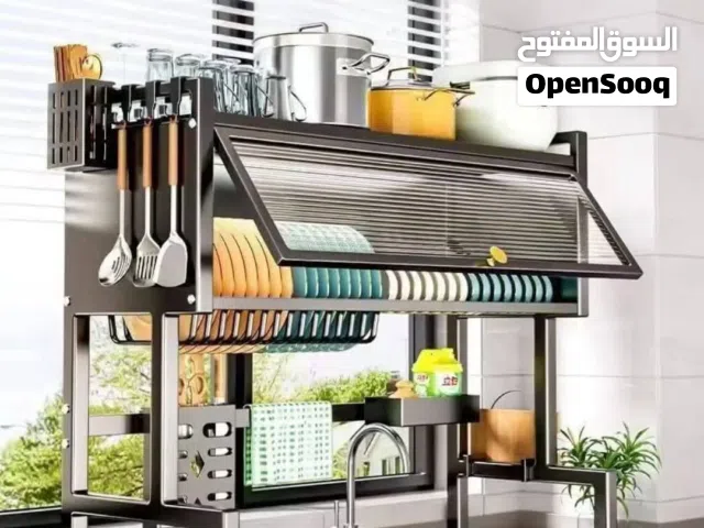 خلصي فوضى المجلى وخلي كل شي مرتب  ستاند مجلى قوي وعصري لتنظيم الصحون والأكواب بسهولة توفير مساح