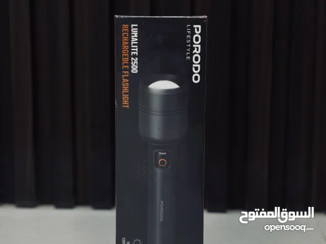 PORODO LUMALITE 2500 Rechargeable  ليت كشاف محمولFlashlight