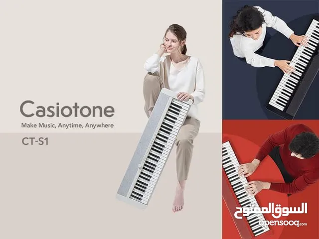 CASIO CT-S1 متوفر جميع الالوان من الموزع CASIO للالات الموسيقيه جواهر موسيقى
