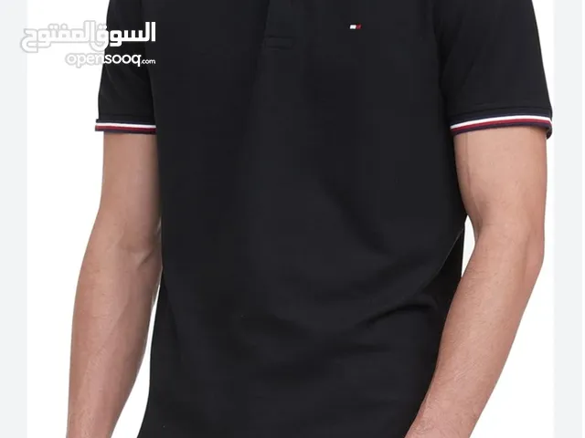 بولو شيرت رجالي ماركة TOMMY HILFIGER وارد اميركا صناعة بنغلادش قياس L/G لون كحلي