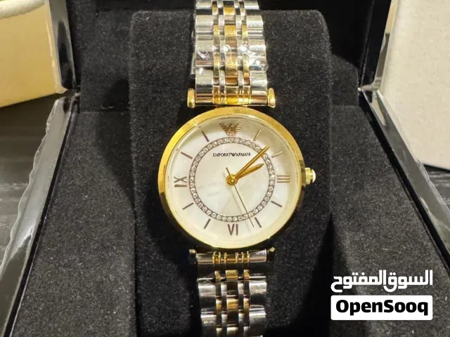 Emporio Armani Women’s Watch original full set  كامل المرفق ساعة اصليه إمبوريو أرماني نسائية
