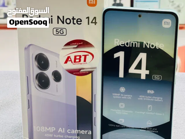 REDMI NOTE 14 5G 256GB NEW FOR SALE