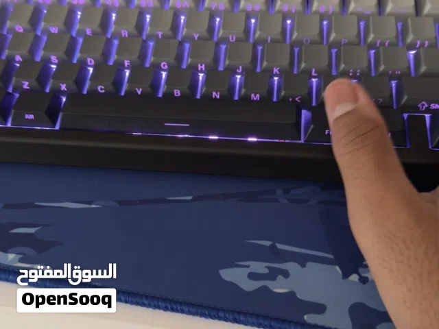 Keyboard from attack shark wired used but works like new for 26bd كيبورد من اتاك شارك