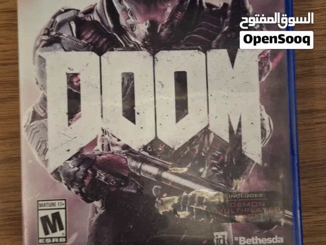 لعبة doom 2016 مستعملة للبيع
