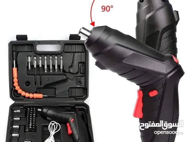مفك كهربائي بالشحن مع عدة مفاتيح يسهل كل اعمالك اليوميك بسعر حصري ومنافس