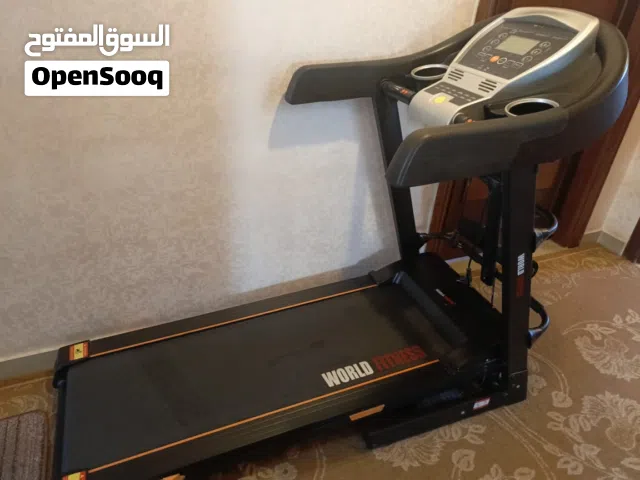 جهاز مشي رياضي world fitness مستعمل بحال الوكاله منزلي