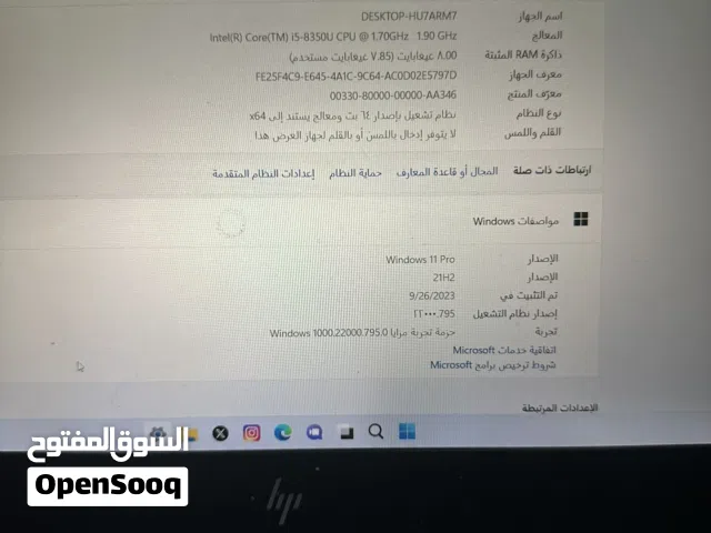 Windows HP for sale  in Sana'a