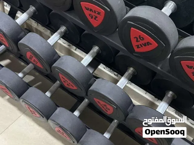 دمبلز من شركة ZIVA (22-40kg)