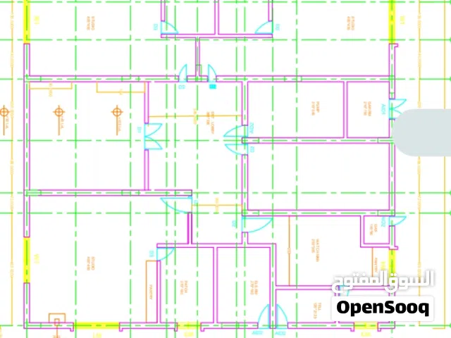رسم لوحات اوتوكاد بالقطعه