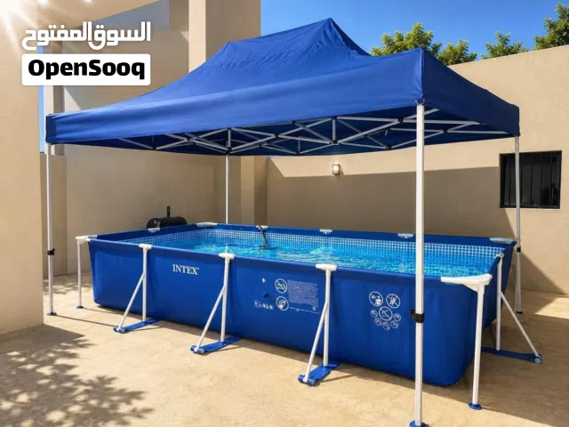 بركة حوض بول مسبح انتكس مقاس 4.5 متر لكل العيلة بس 230 دينار مع فلتر