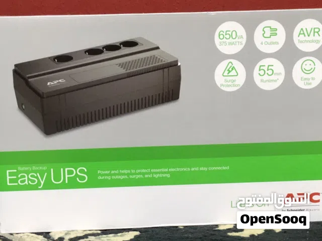 APC Easy UPS BV 650VA, AVR, Schuko Outlet, 230V / BV650I-GR