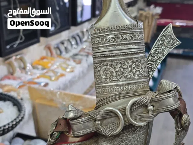 خنجر نزوانيه قديمه قرن زراف هندي صافي