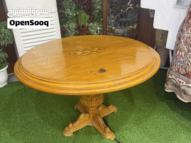 ميز طعام ( صاج خشب)