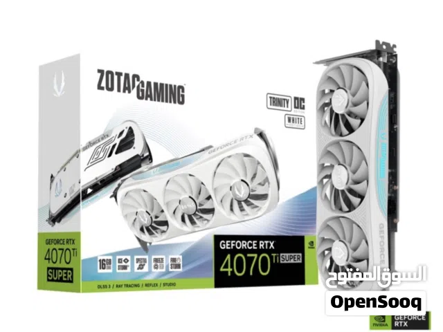 مطلوبLooking for a white 4070ti super or a white 9070xt