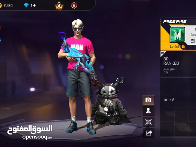 Free Fire Accounts and Characters for Sale in Zarqa