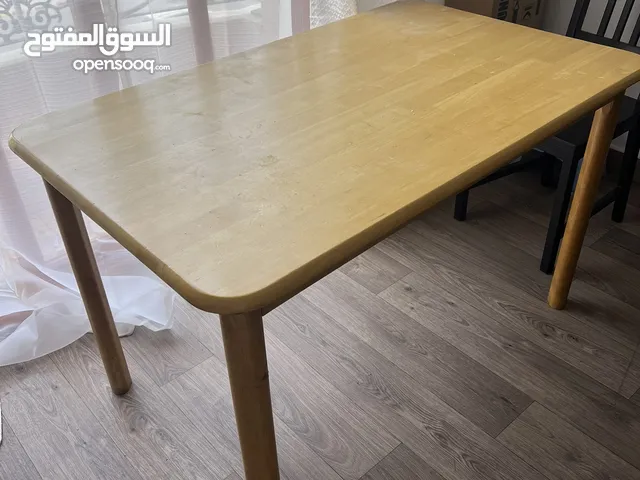 طاولة سفرة خشب Wooden Dining Table