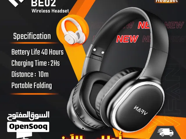 سماعات اذن جيمنغ جودة عالية وصوت واضح VFan BE02 Headset  Vipfan Wireless Earphones
