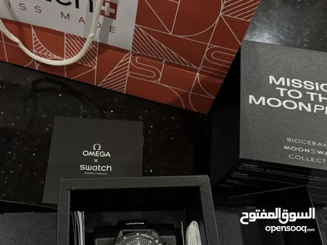 Omega Moonswatch New Moon Black