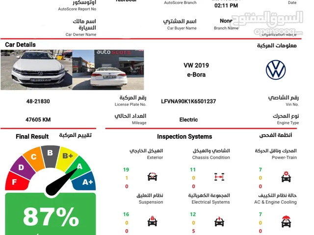 Used Volkswagen Bora in Amman